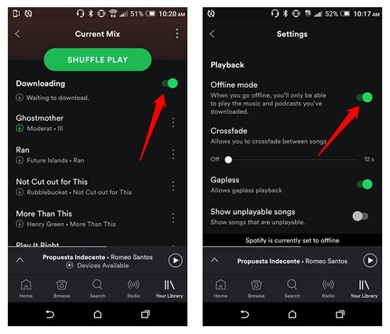 Spotify Desktop App Go Offline